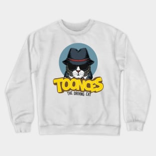 Toonces The Driving Cat Crewneck Sweatshirt